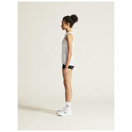 Rush 2.0 Singlet W - White - Closeup 4