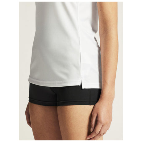 Rush 2.0 Singlet W - White - Closeup 7