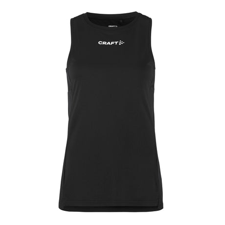 Rush 2.0 Singlet W - Black - Front