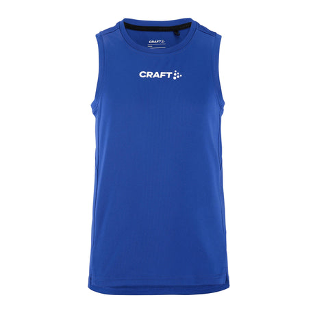 Rush 2.0 Singlet Jr - Cobalt - Front