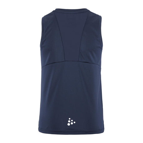 Rush 2.0 Singlet Jr - Navy - Back