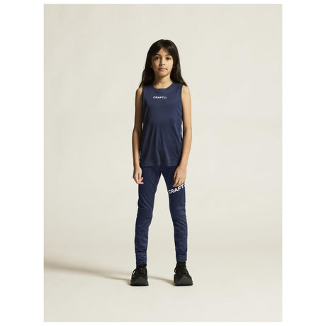 Rush 2.0 Singlet Jr - Navy - Closeup 1