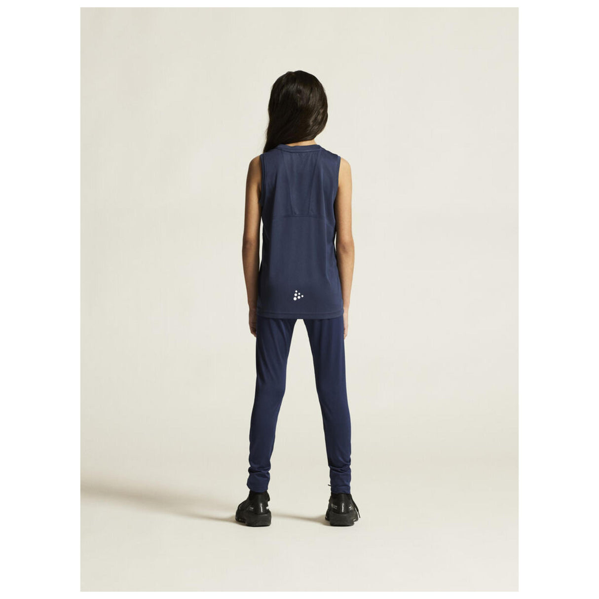 Rush 2.0 Singlet Jr - Navy - Closeup 4