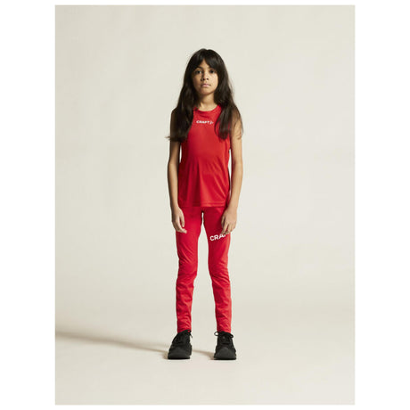 Rush 2.0 Singlet Jr - Red - Closeup 1