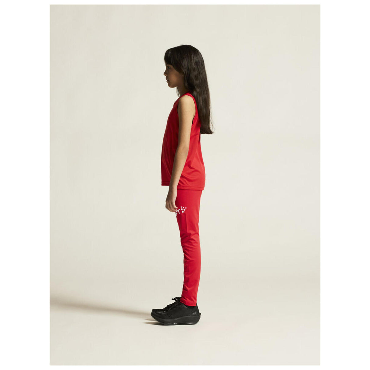 Rush 2.0 Singlet Jr - Red - Closeup 3