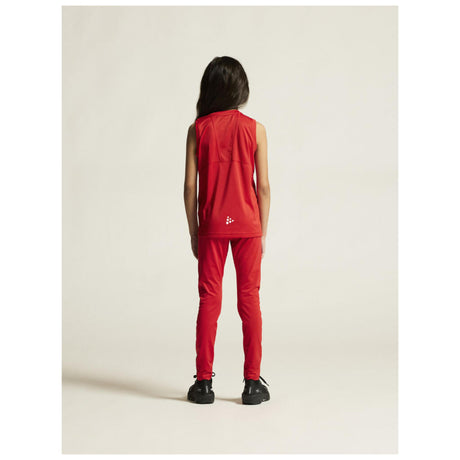 Rush 2.0 Singlet Jr - Red - Closeup 4