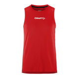 Rush 2.0 Singlet Jr - Red - Front