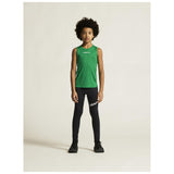 Rush 2.0 Singlet Jr - Green - Closeup 1