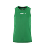 Rush 2.0 Singlet Jr - Green - Front