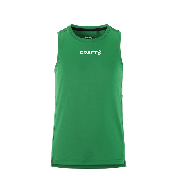 Rush 2.0 Singlet Jr - Green - Front
