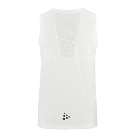 Rush 2.0 Singlet Jr - White - Back