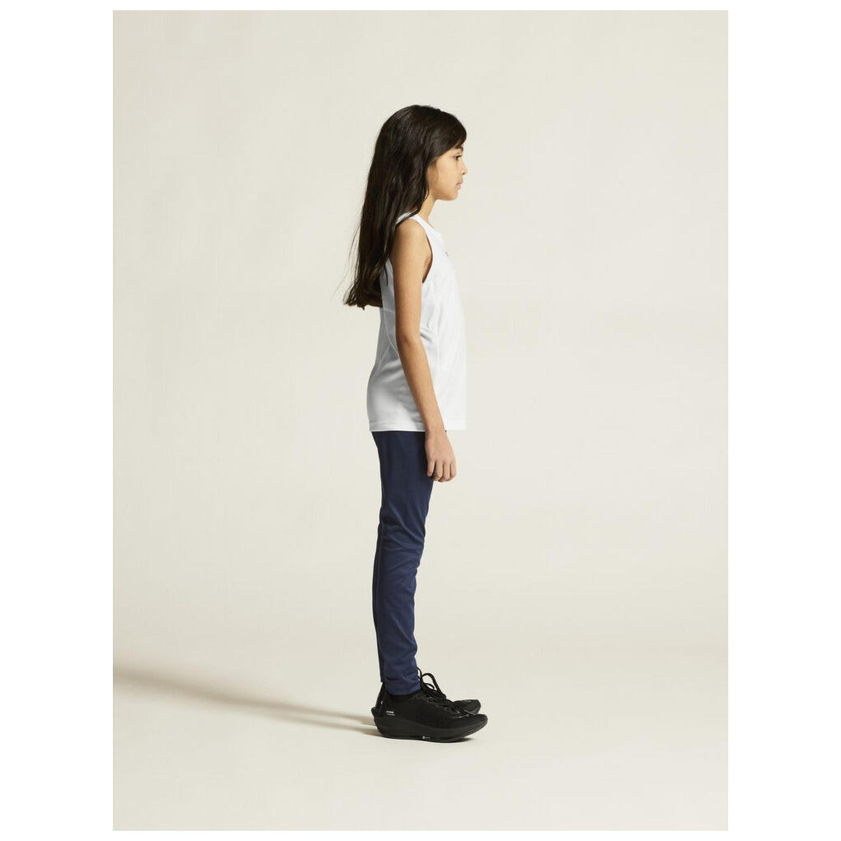 Rush 2.0 Singlet Jr - White - Closeup 2