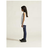 Rush 2.0 Singlet Jr - White - Closeup 3