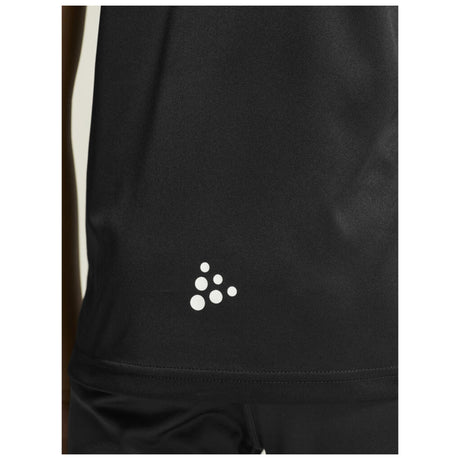 Rush 2.0 Singlet Jr - Black - Closeup 6