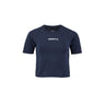 Rush 2.0 Crop Tee W - Navy - Front