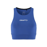 Rush 2.0 Crop Top W - Cobalt - Front