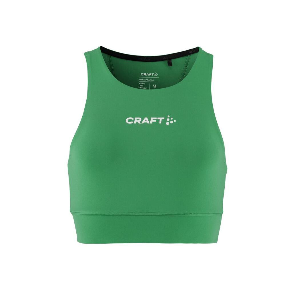 Rush 2.0 Crop Top W - Green - Front