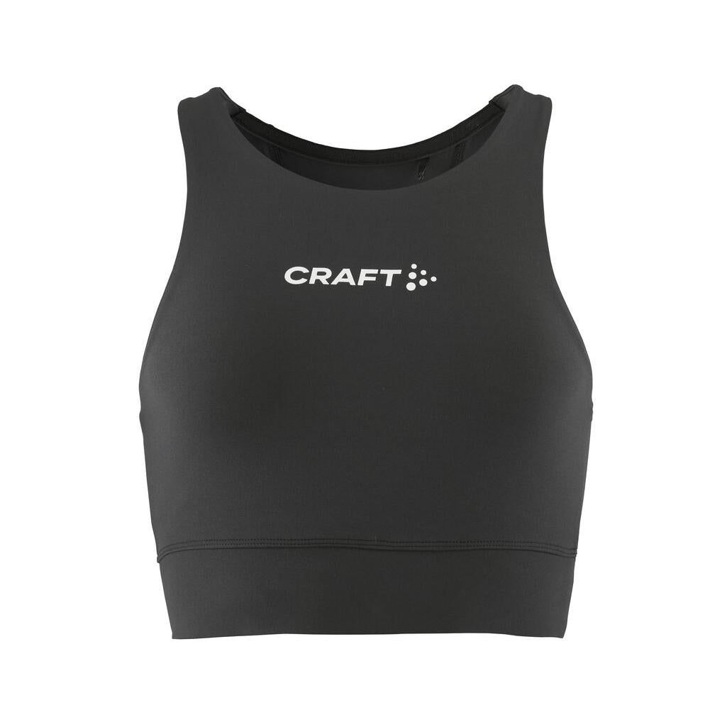 Rush 2.0 Crop Top W - Black - Front