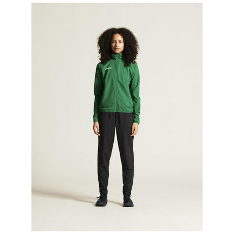 Rush 2.0 Training Jacket W - Green - Closeup 1