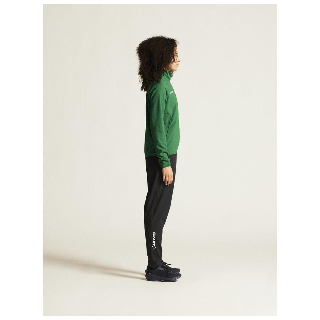 Rush 2.0 Training Jacket W - Green - Closeup 2