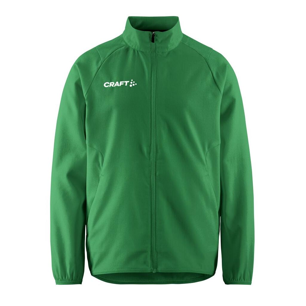 Rush 2.0 Training Jacket Jr - Green - Front
