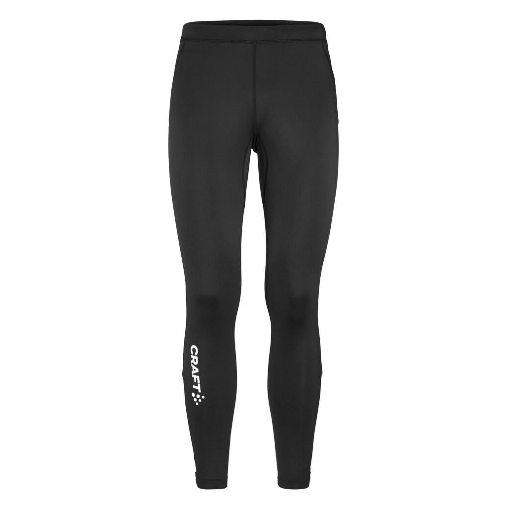 Rush 2.0 Zip Tights M - Black - Front