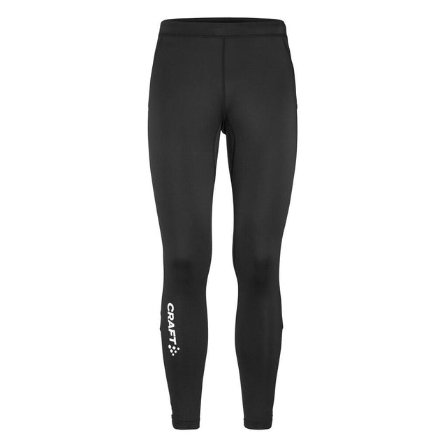 Rush 2.0 Zip Tights M - Black - Front