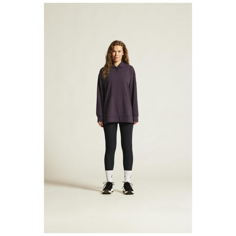 Adv Join Long Hoodie W - Dark Plum - Closeup 10