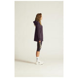 Adv Join Long Hoodie W - Dark Plum - Closeup 2