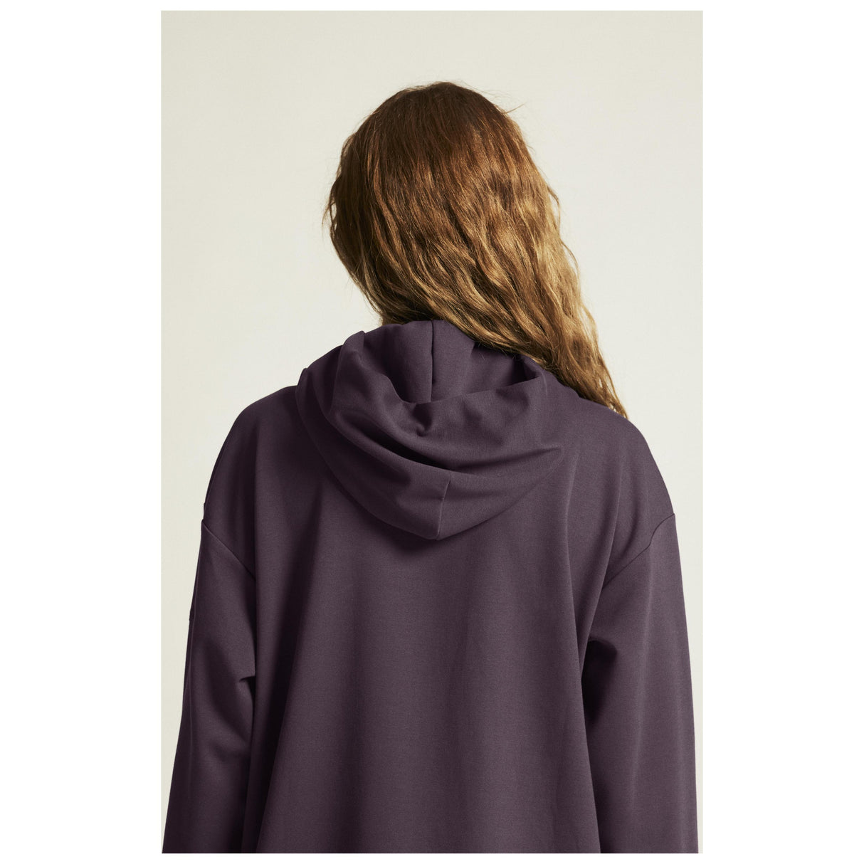 Adv Join Long Hoodie W - Dark Plum - Closeup 7