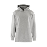 Adv Join Long Hoodie W - Grey Melange - Front