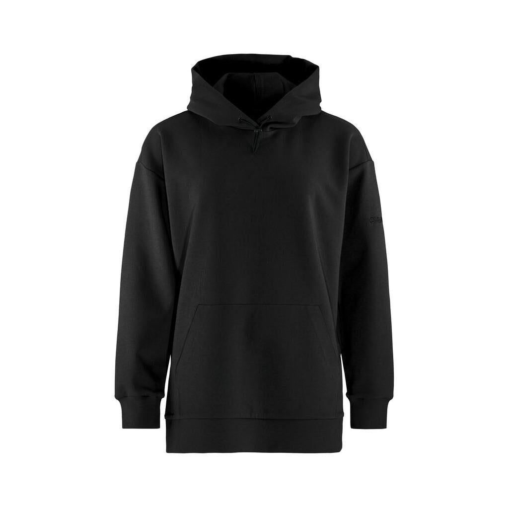 Adv Join Long Hoodie W - Black - Front