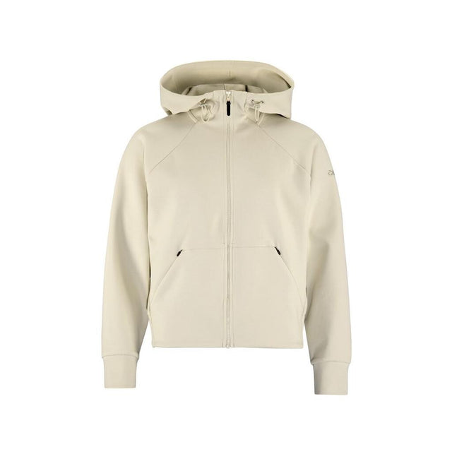 Adv Join Fz Hoodie W - Beige - Front