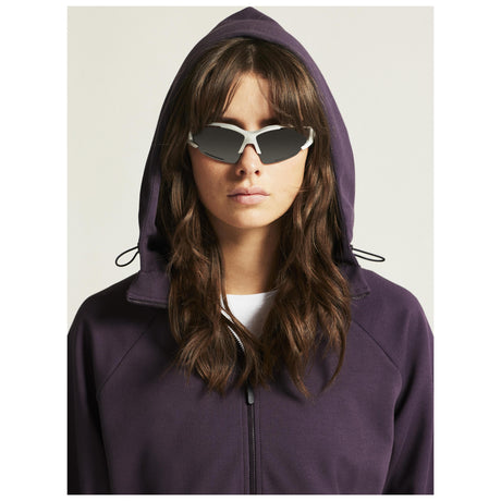 Adv Join Fz Hoodie W - Dark Plum - Closeup 7