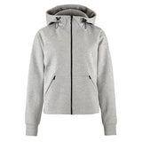 Adv Join Fz Hoodie W - Grey Melange