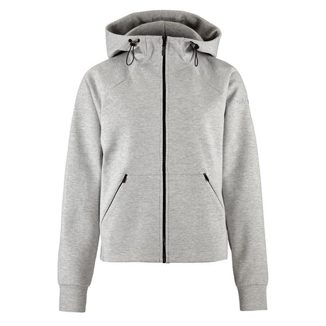 Adv Join Fz Hoodie W - Grey Melange