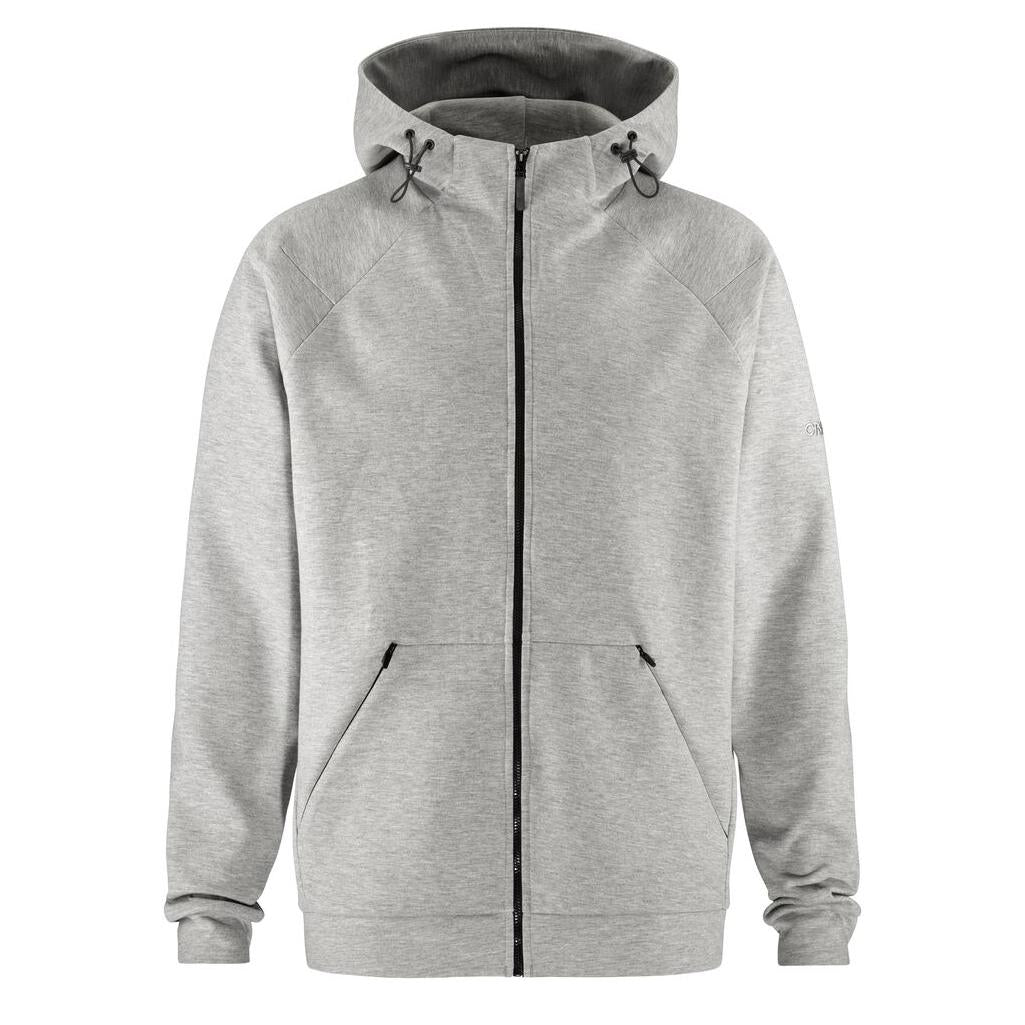 Adv Join Fz Hoodie M - Grey Melange