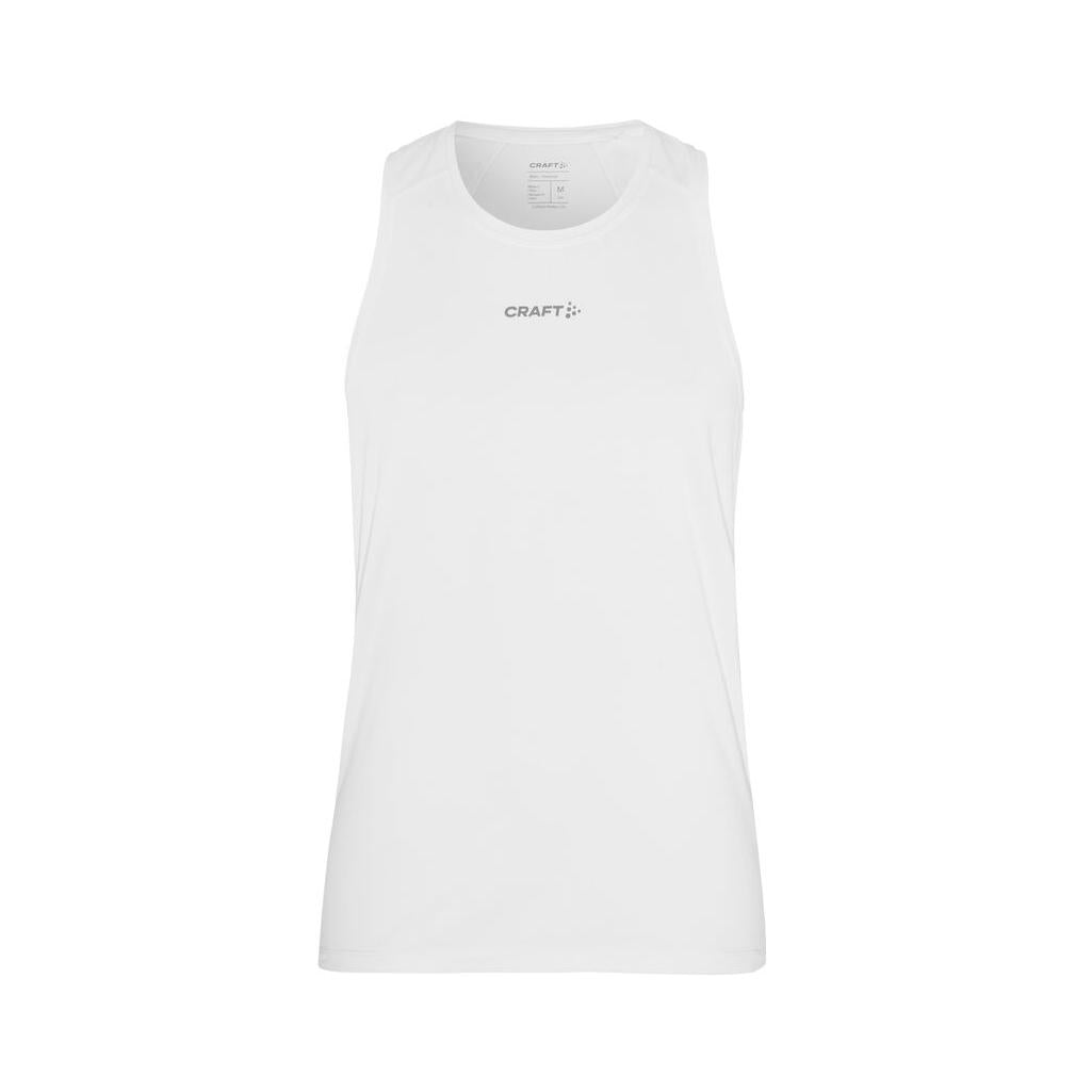 Adv Essence Singlet 2 M - White - Front