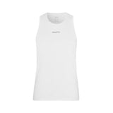 Adv Essence Singlet 2 M - White - Front