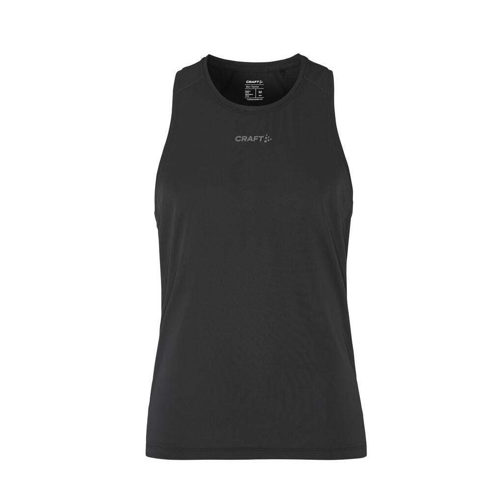 Adv Essence Singlet 2 M - Black - Front