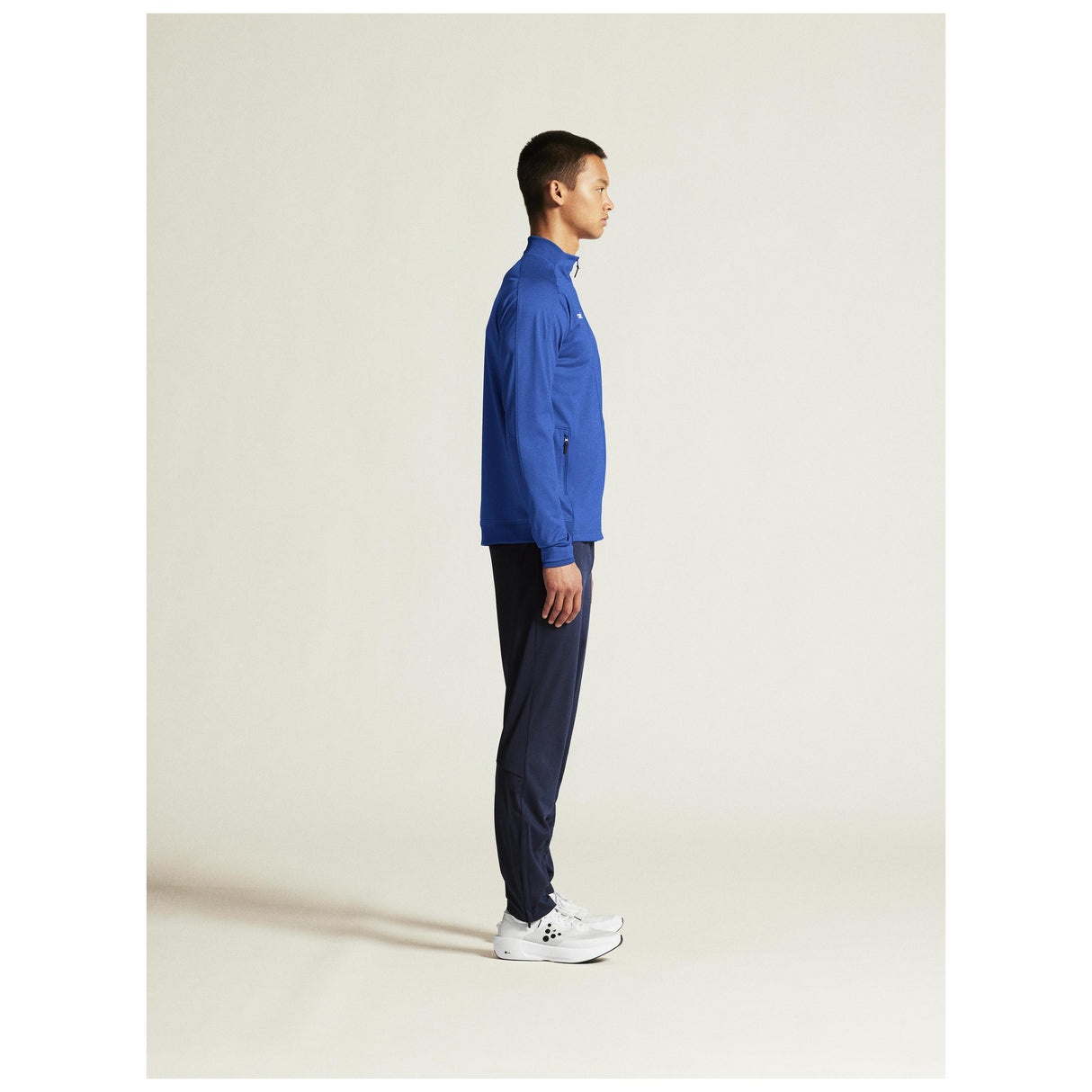 Evolve 2.0 Full Zip Jacket M - Cobalt - Closeup 2