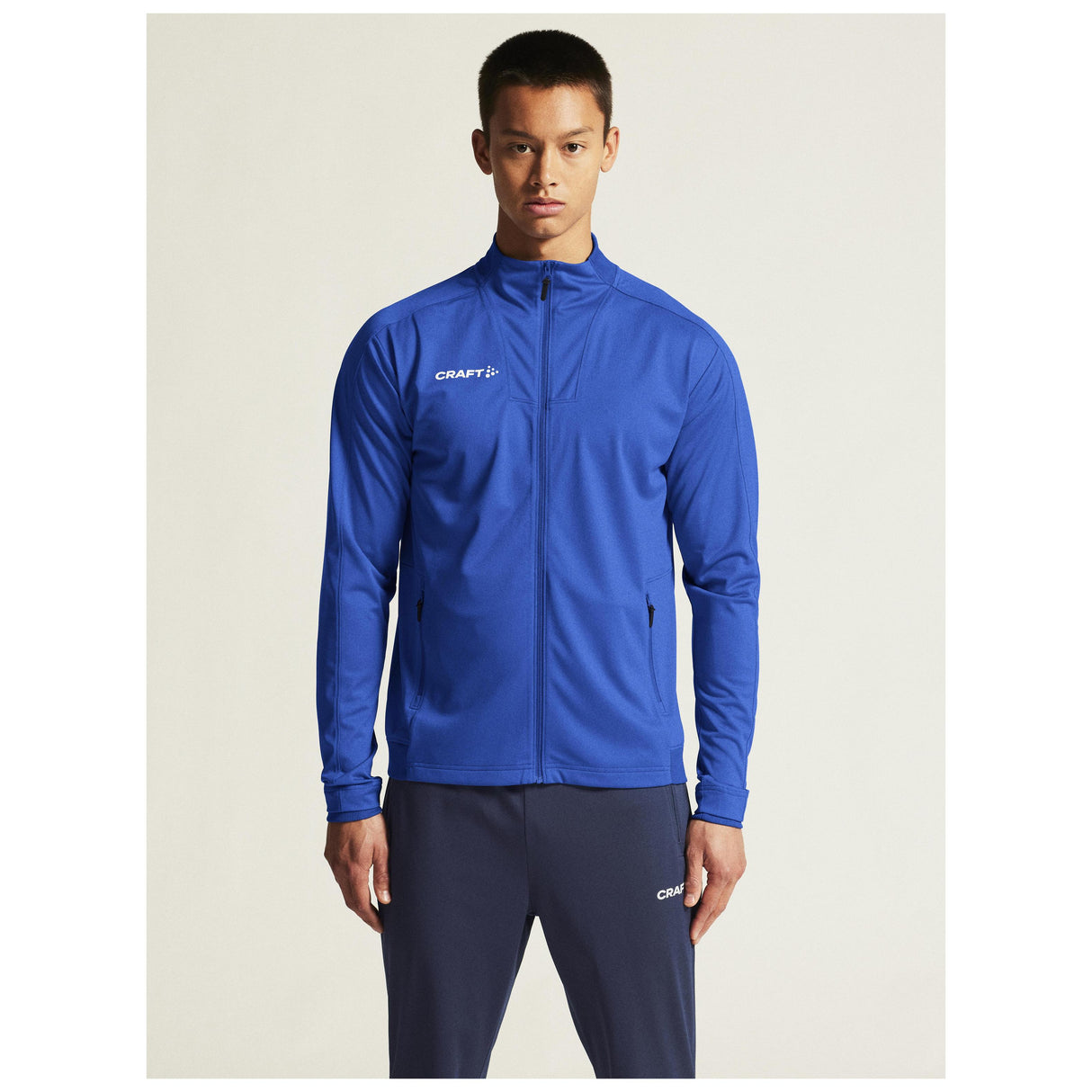 Evolve 2.0 Full Zip Jacket M - Cobalt - Closeup 5