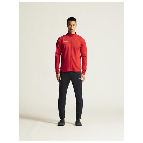 Evolve 2.0 Full Zip Jacket M - Red - Closeup 1