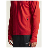 Evolve 2.0 Full Zip Jacket M - Red - Closeup 7