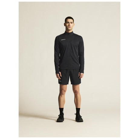 Evolve 2.0 Full Zip Jacket M - Black - Closeup 1