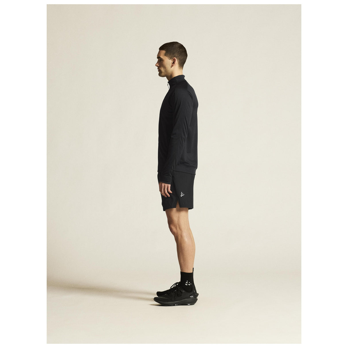 Evolve 2.0 Full Zip Jacket M - Black - Closeup 4