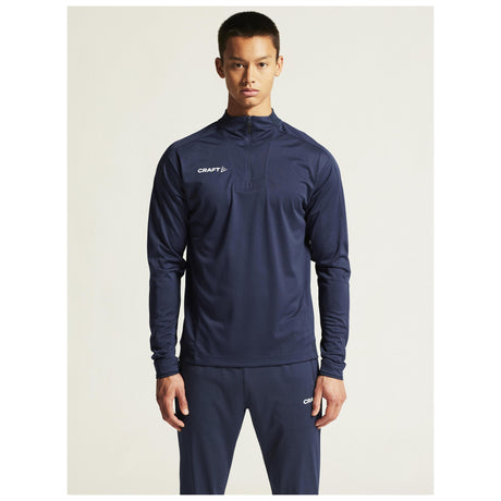 Evolve 2.0 Half Zip Jacket M - Navy - Closeup 5