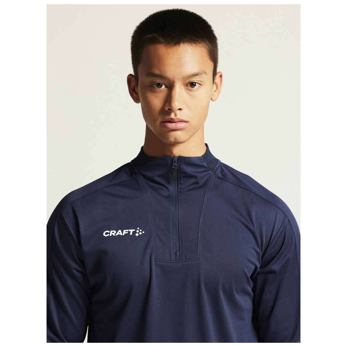 Evolve 2.0 Half Zip Jacket M - Navy - Closeup 6