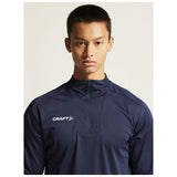 Evolve 2.0 Half Zip Jacket M - Navy - Closeup 6