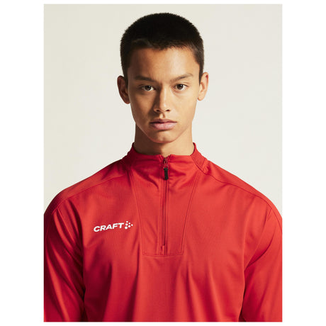 Evolve 2.0 Half Zip Jacket M - Red - Closeup 6